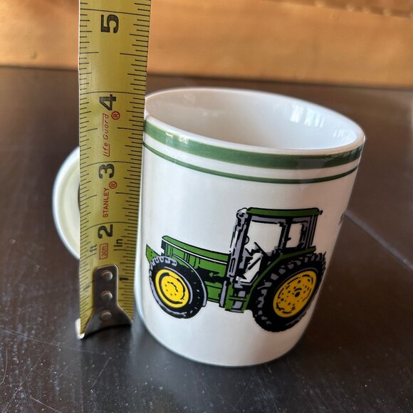 John Deere Coffee Cup/Mug by Gibson - Tractor “Nothing Runs Like a Deere” Logo - Picture 6 of 7